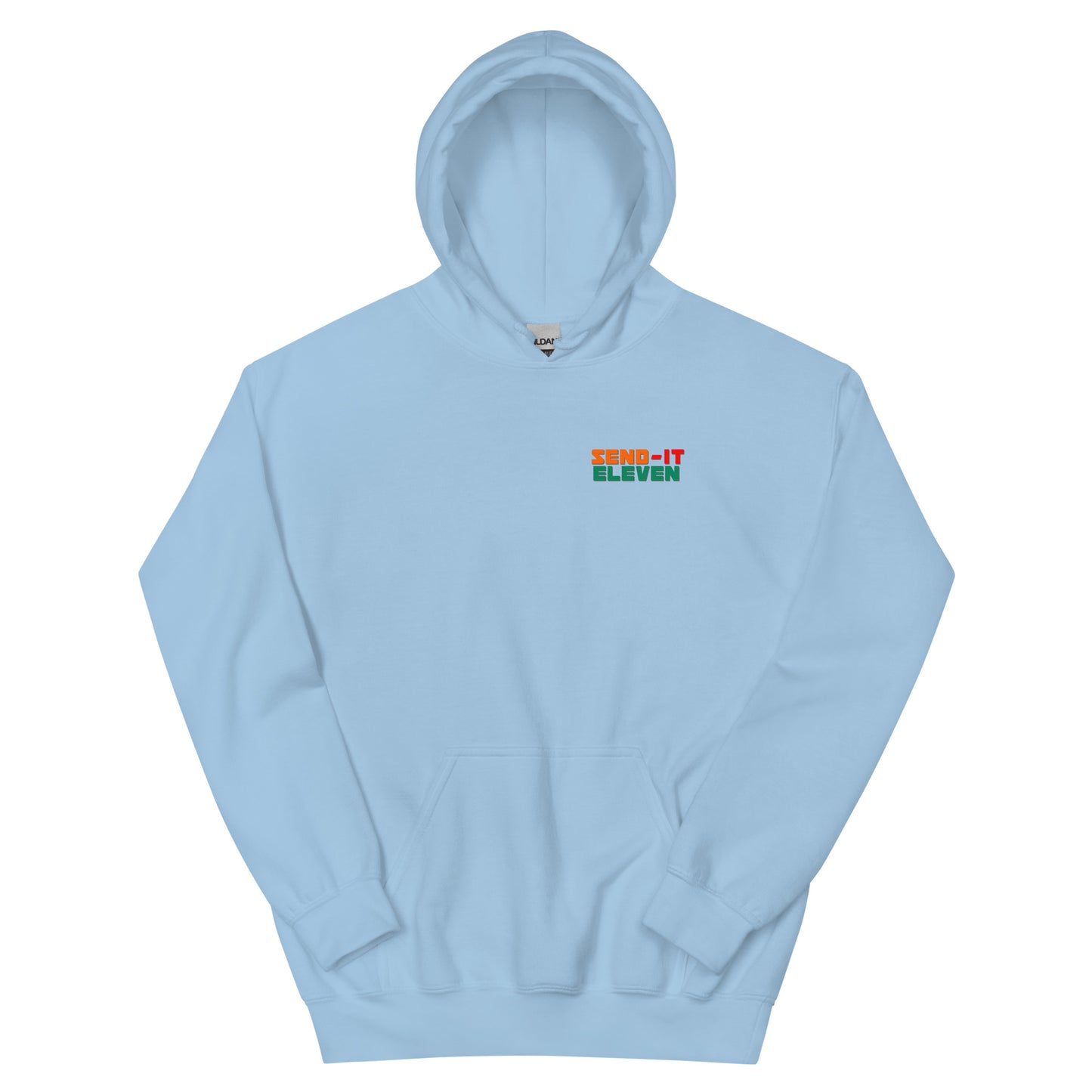 Send It Eleven Hoodie Front Logo Only