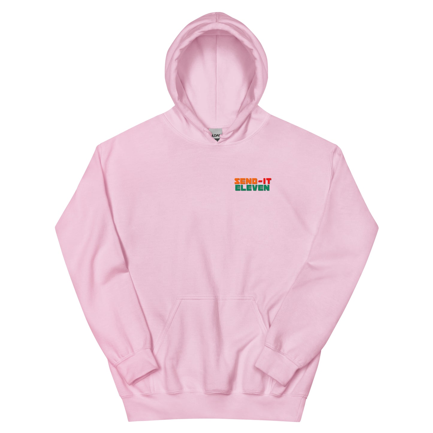 Send It Eleven Hoodie Front Logo Only