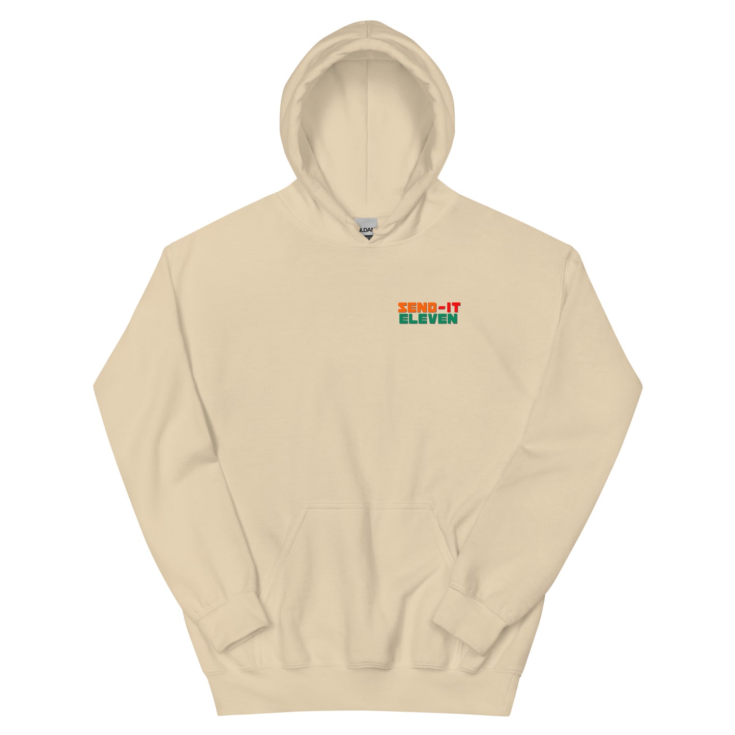 Send It Eleven Hoodie Front Logo Only