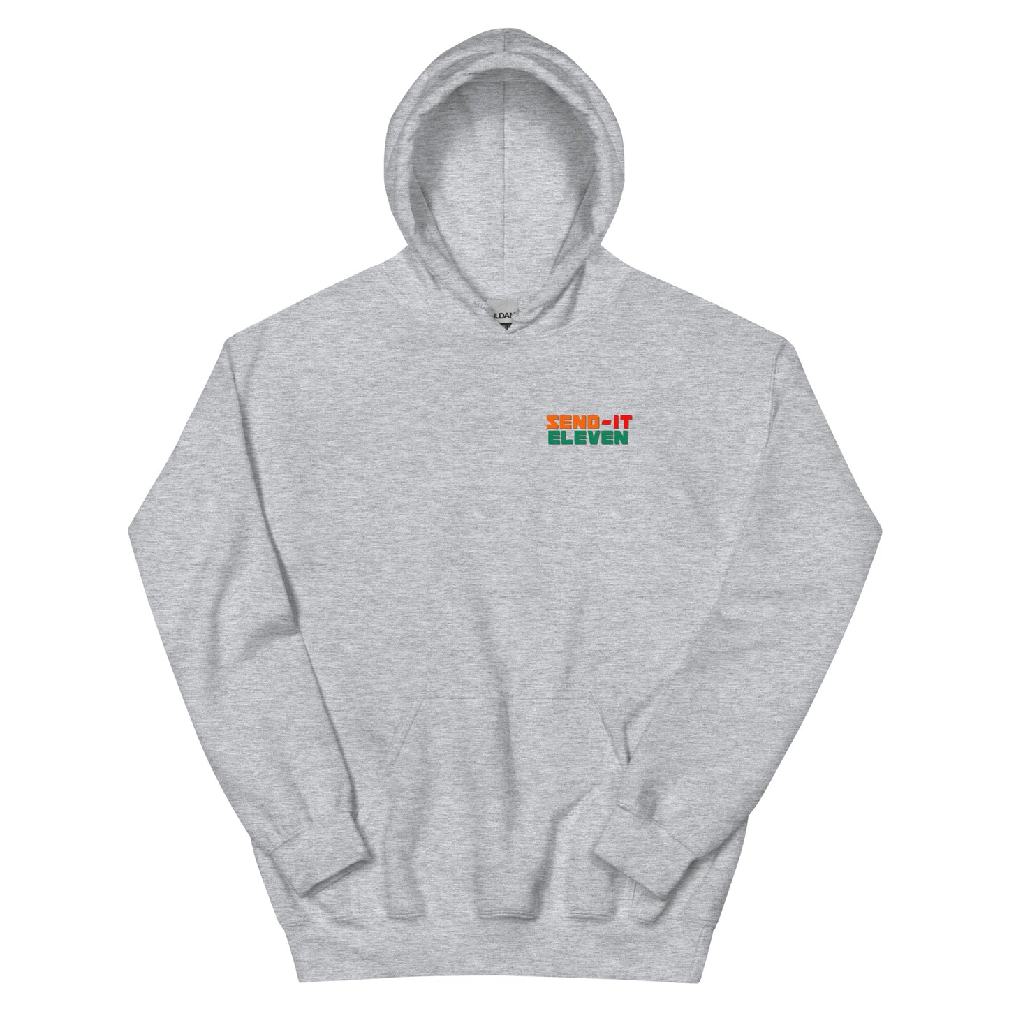 Send It Eleven Hoodie Front Logo Only