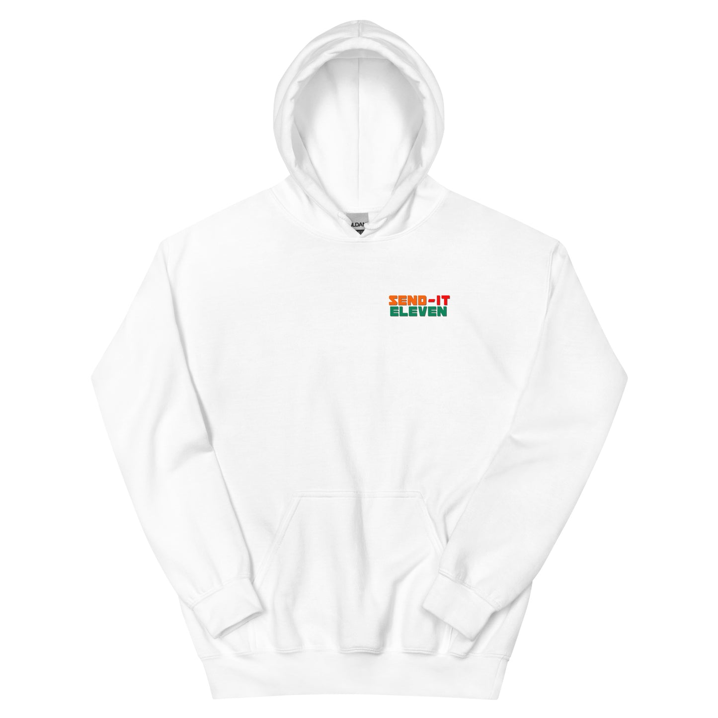 Send It Eleven Hoodie Front Logo Only