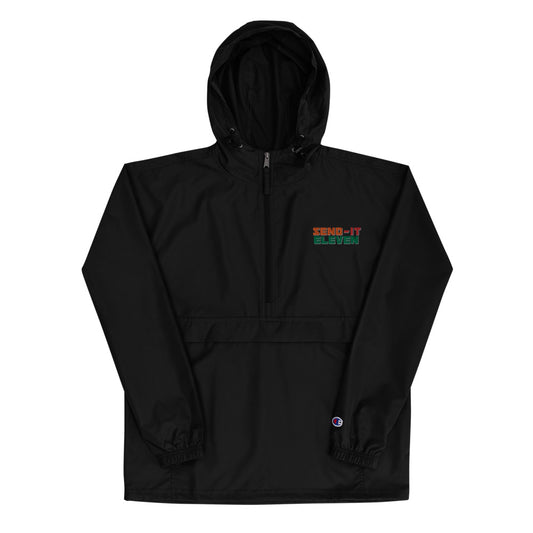 Send It Eleven Embroidered Champion Packable Jacket