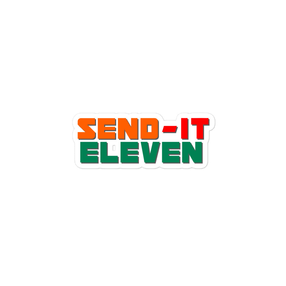 Send It Eleven Sticker