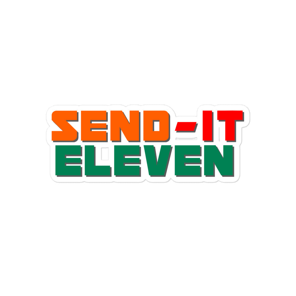 Send It Eleven Sticker