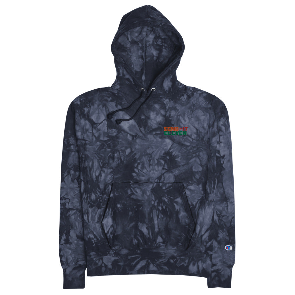 Send It Eleven Tie-Dye Champion Hoodie